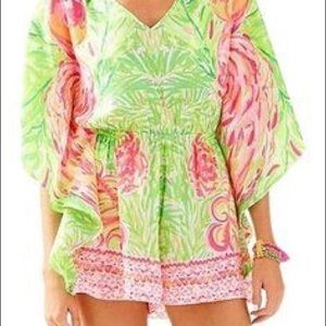 EUC Lilly Pulitzer Mai Tai Romper XS
